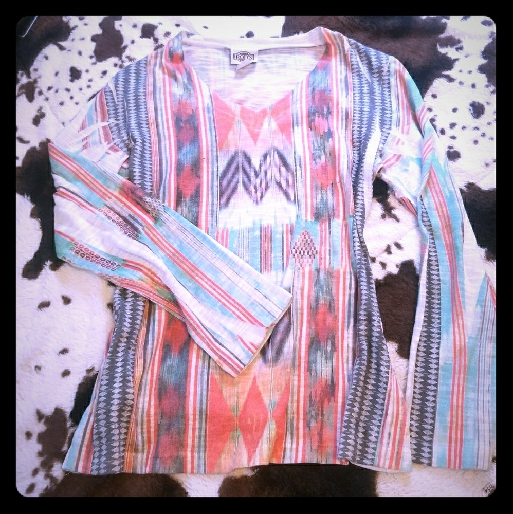 Long sleeve blouse by Rods Western Wear